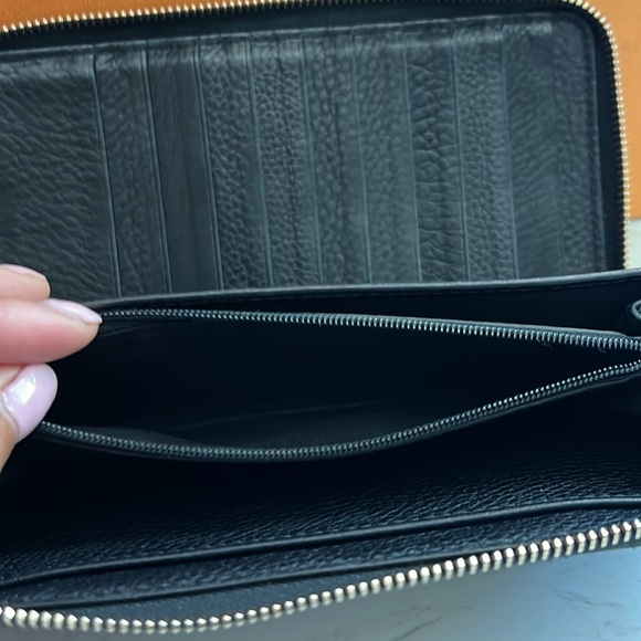 EUC Black Gucci Soho Interlocking GG XL Zip Around Continental Wallet Organizer - Picture 11 of 15